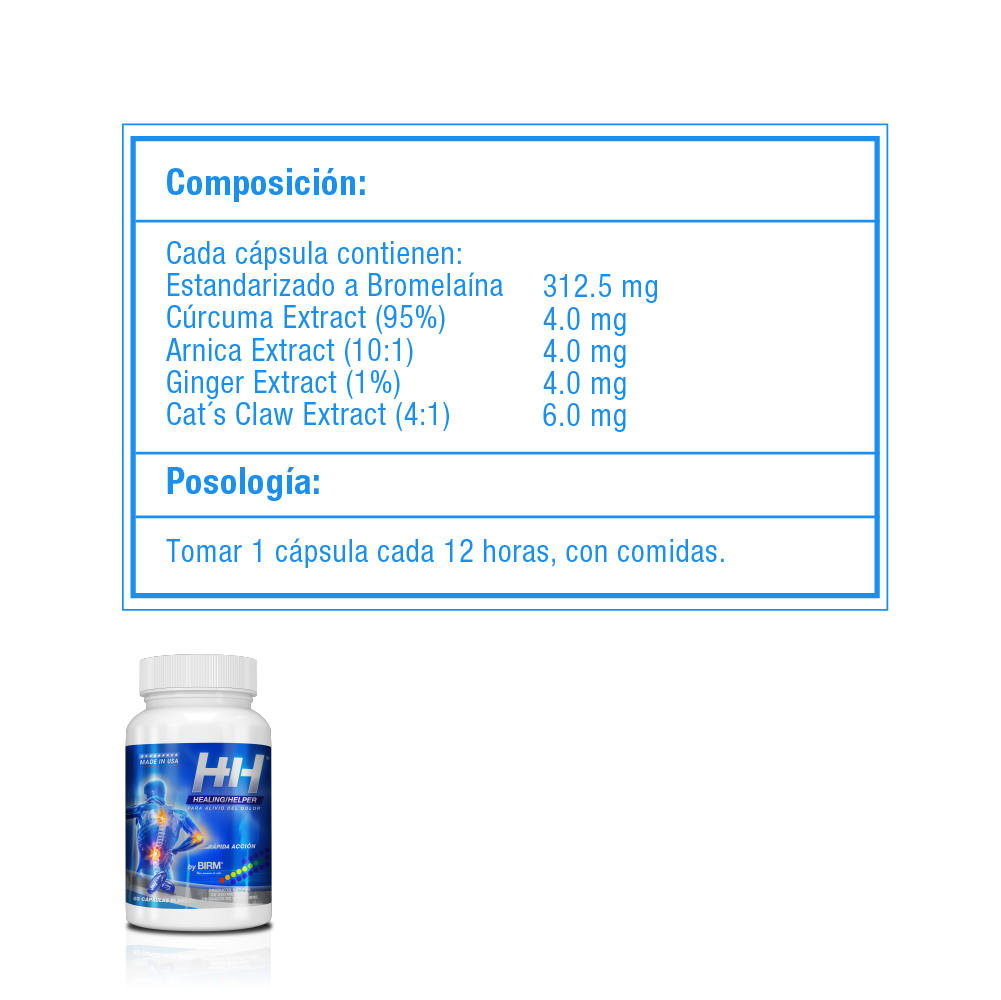 HH Healing Helper 30 Tabletas - Image 5