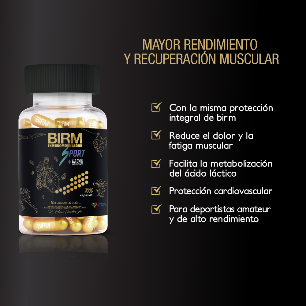 BIRM Sport 90 Capsules - Image 3